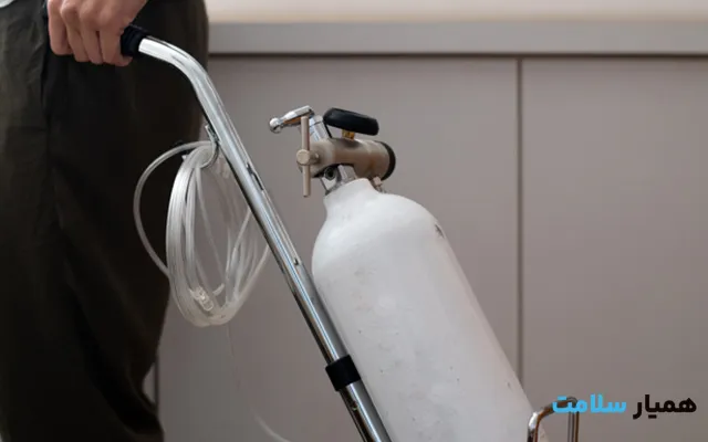 دستگاه اکسیژن ساز و کپسول اکسیژن1