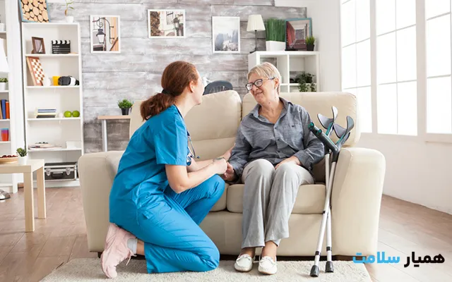 مراقب سالمند در منزل