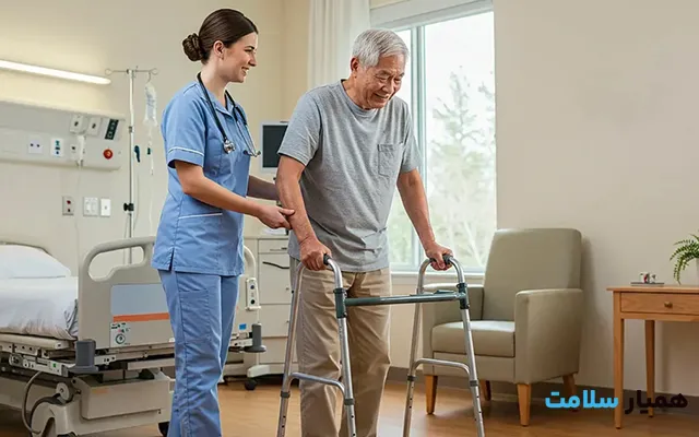 اعزام فوری پرستار سالمند در منزل