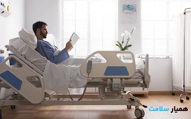 تخت بیمارستان برقی در منزل کرج