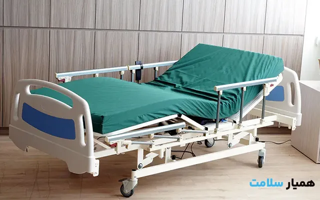 تخت بیمارستانی مکانیکی در منزل کرج