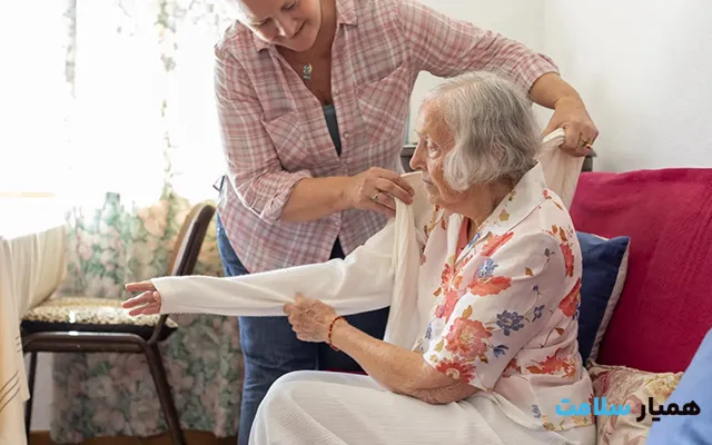 مراقب سالمند آلزایمر در منزل کرج
