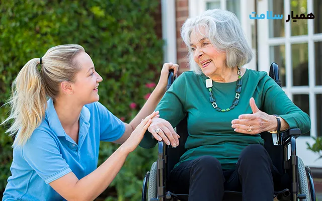 مراقبت از سالمند کم تحرک