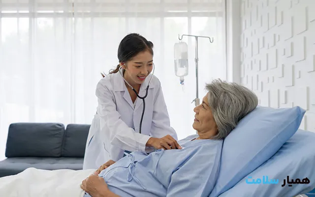 مراقبت در منزل یا بستری شدن در بیمارستان