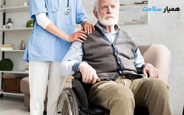 مراقبت از سالمند کم تحرک در منزل کرج