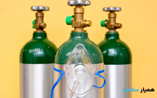 کپسول اکسیژن برای بیماران ریوی در خانه